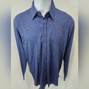 Buttercloth regular fit men's button long-sleeve XL